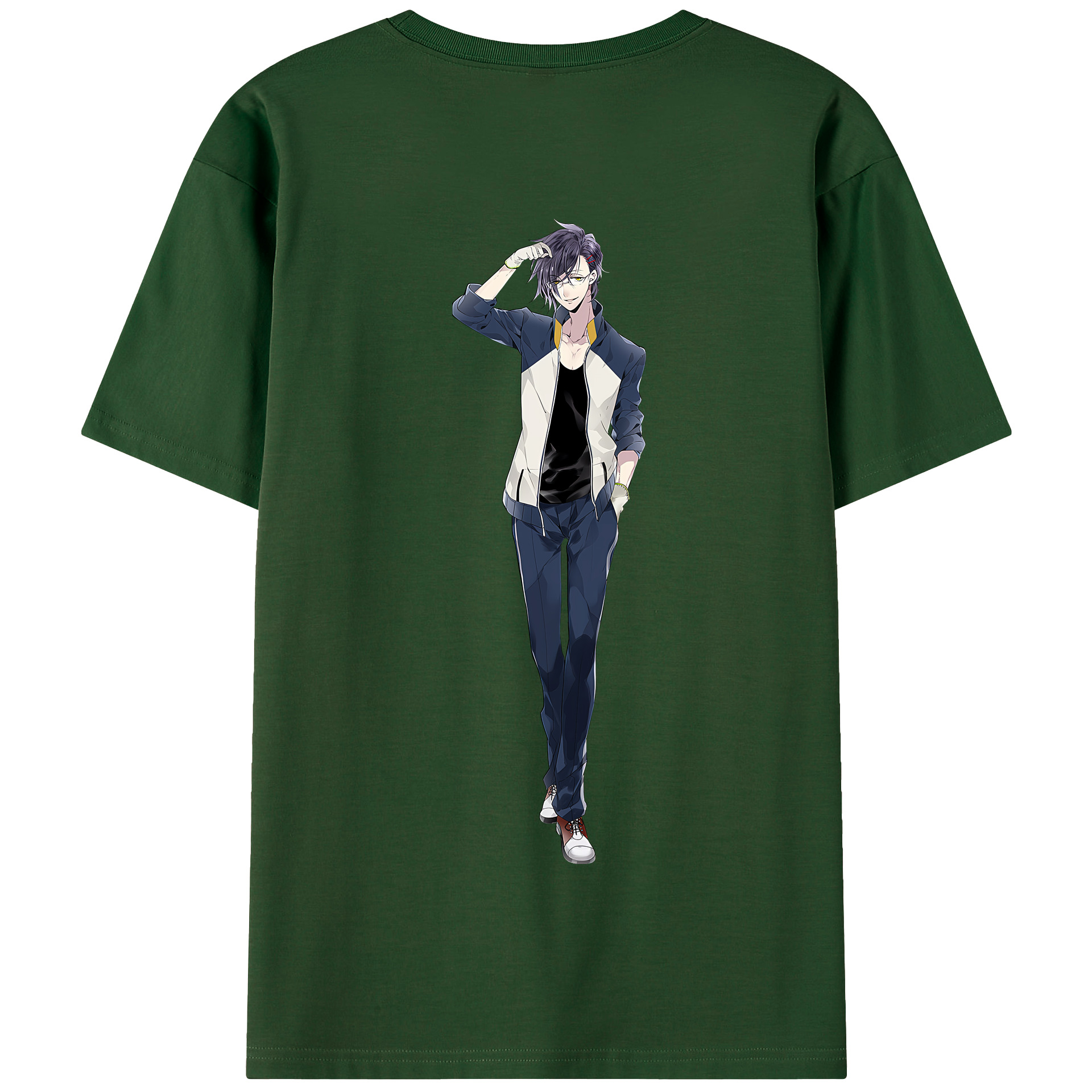 （画像用） 刀剣乱舞 Touken Ranbu 綿100％半袖Tシャツ（背面プリント）